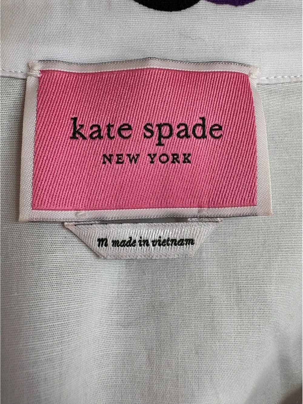 Kate Spade New York Medium Floral Print Shirt Dress with Belt